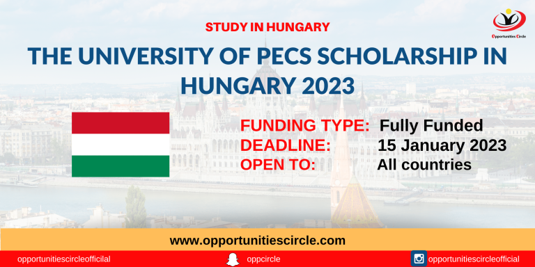 University of Pecs Scholarship 2023