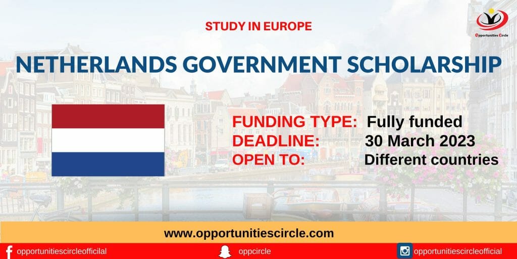 Netherlands Government Scholarship