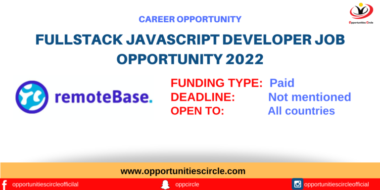 Fullstack JavaScript Developer Job