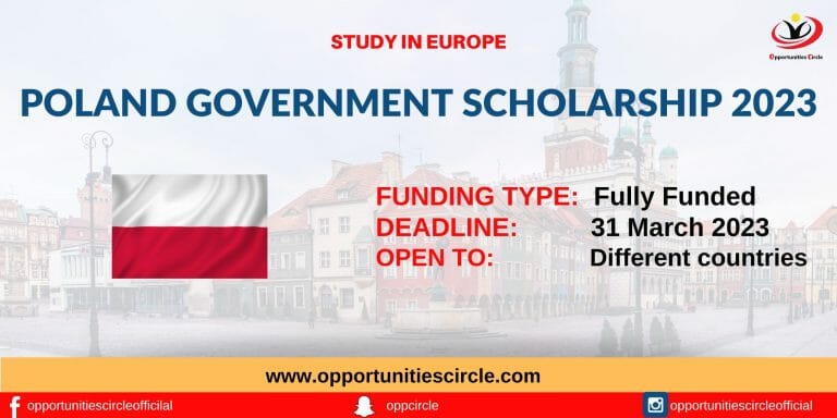 Poland Government Scholarship 2023