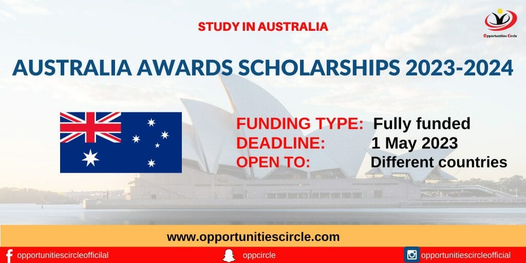 Australia Awards Scholarships 2023-2024