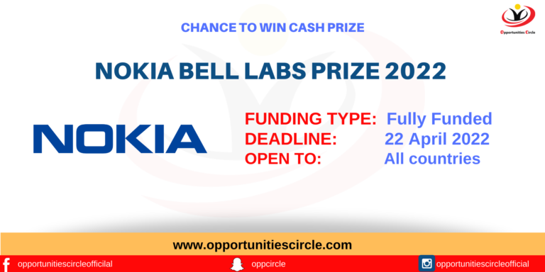 Nokia Bell Labs Prize 2022