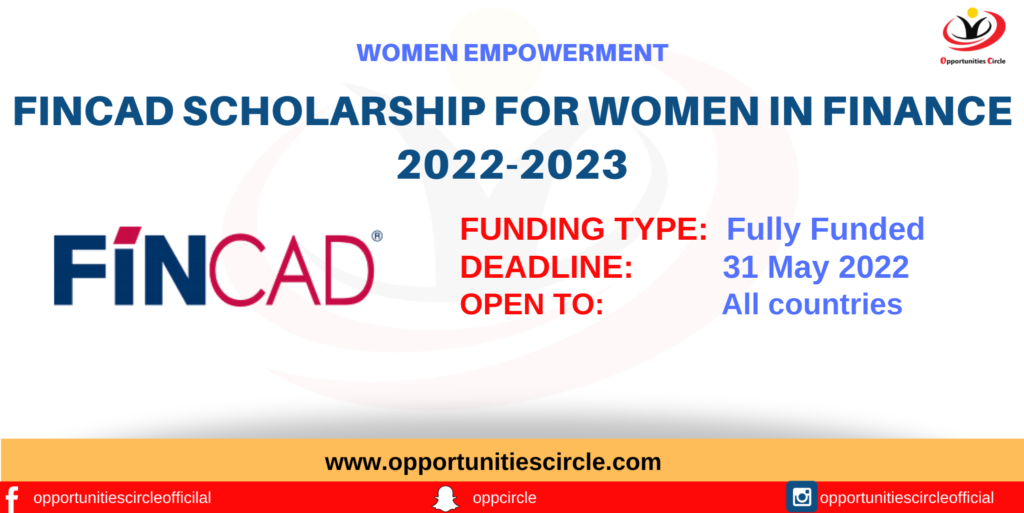 FINCAD Scholarship for Women in Finance