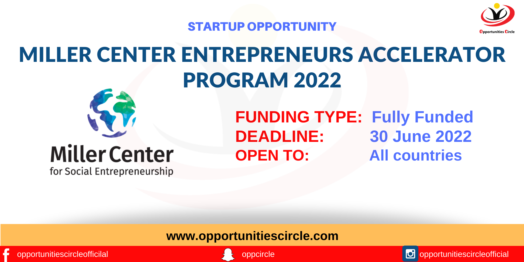 Accelerator - Miller Center for Global Impact