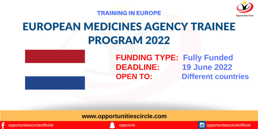 European Medicines Agency Trainee Program