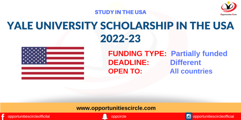 Yale University Scholarship in the USA