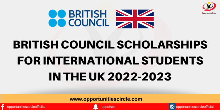 British Council Scholarships in UK