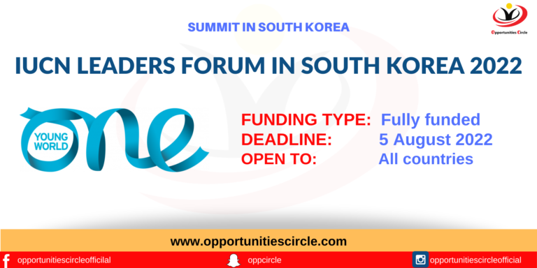 IUCN Leaders Forum in South Korea 2022