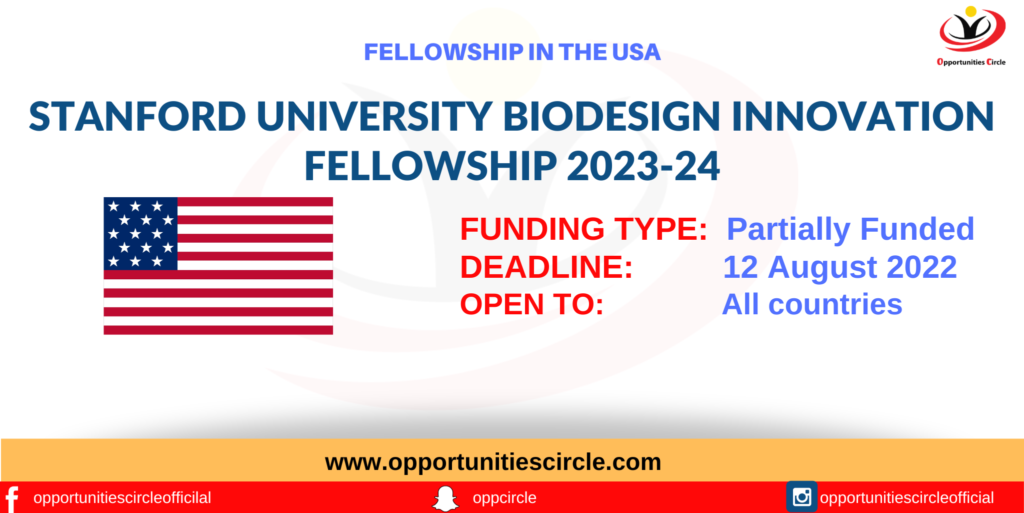 The Stanford University Biodesign Innovation Fellowship