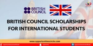 British Council Scholarships for International Students