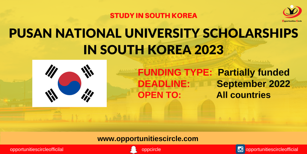 Pusan National University Scholarships in South Korea