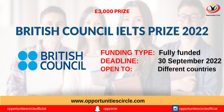 British Council IELTS Prize 2022