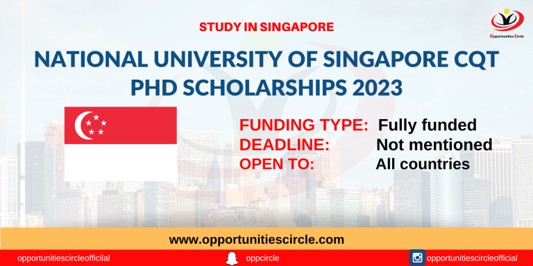 CQT PhD Scholarships