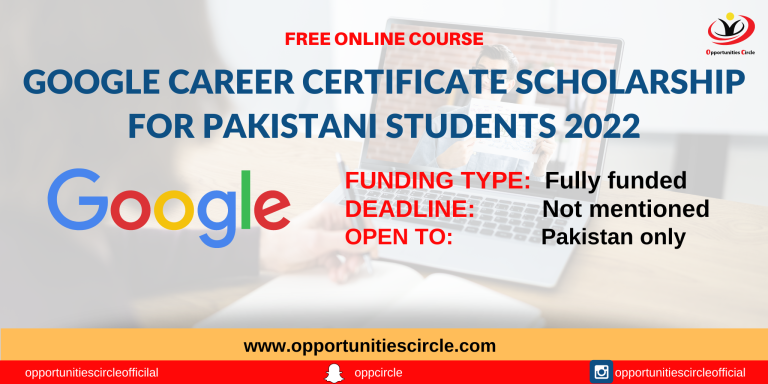 Google Career Certificate Scholarship