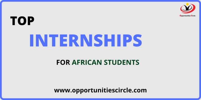 Top Internships for African Students