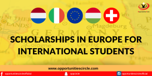 Scholarships in Europe for International Students