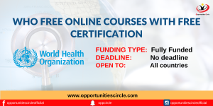WHO Free Online Courses