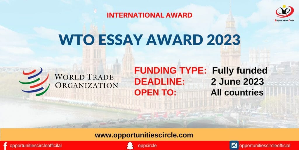 WTO Essay Award
