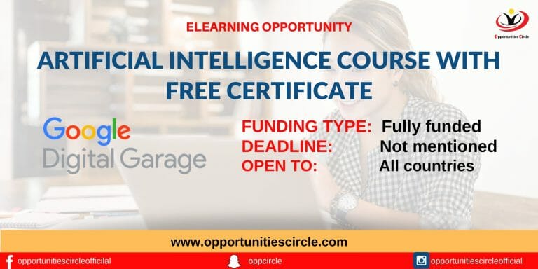 Artificial Intelligence Course with Free Certificate