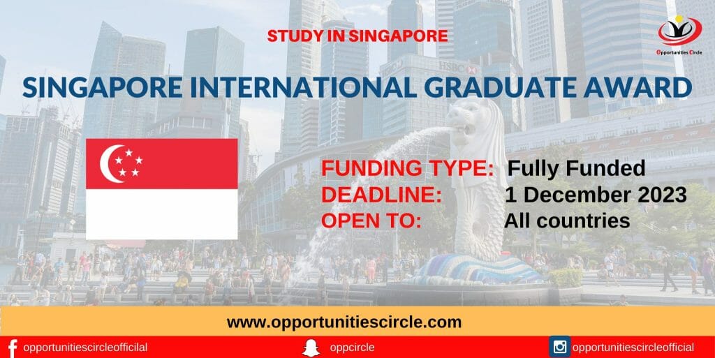Singapore International Graduate Award 2024