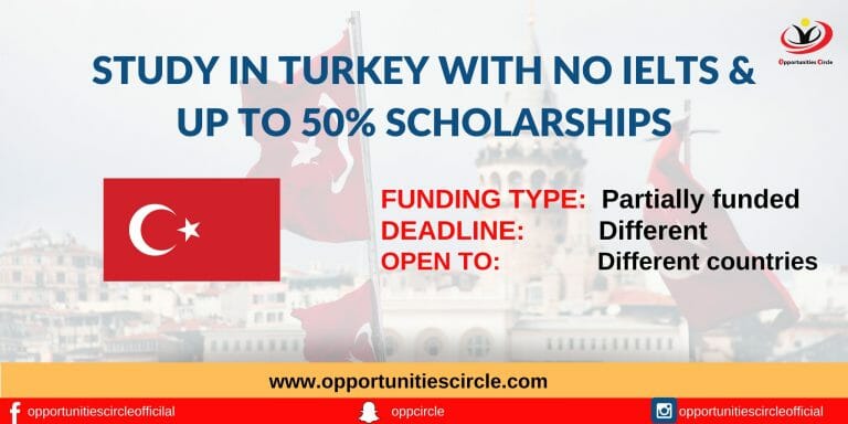 Study in Turkey with no IELTS