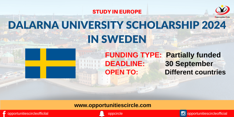 Dalarna University Scholarship 2024 in Sweden