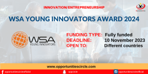 WSA Young Innovators Award 2024