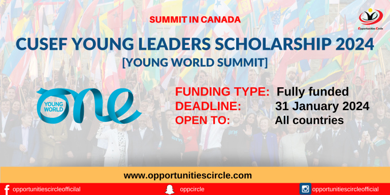 CUSEF Young Leaders Scholarship 2024