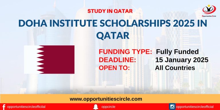 Doha Institute Scholarships 2025 in Qatar