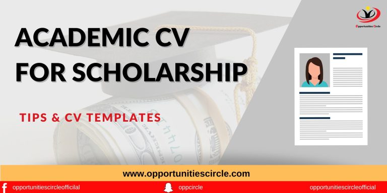 How To Write CV For Scholarship 2024 Sample And Template how-to-write-cv-for-scholarship-2024-sample-and-template