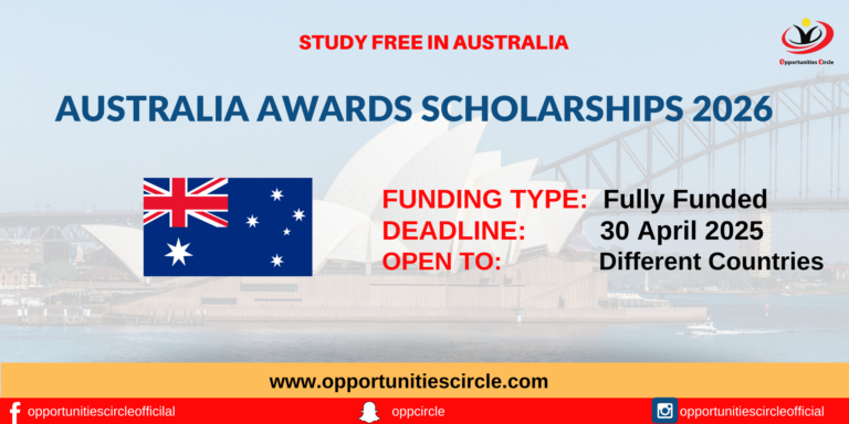 Australia Awards Scholarships 2026