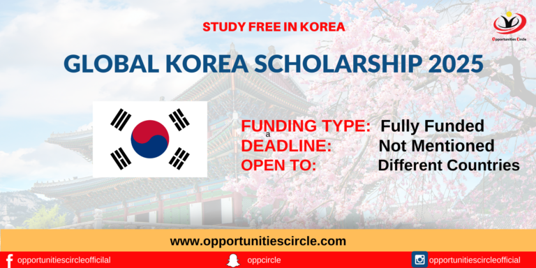 Global Korea Scholarship 2025