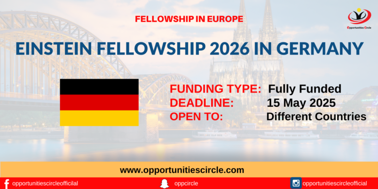 Einstein Fellowship 2026 in Germany