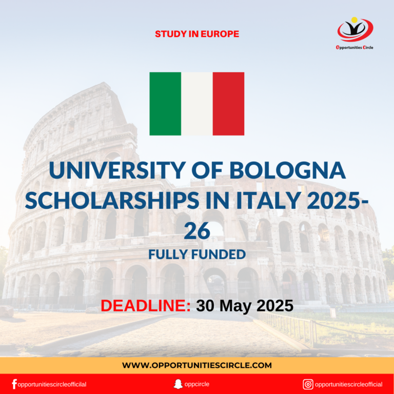 University of Bologna Scholarships in Italy 2025-26