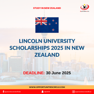 Lincoln University Scholarships 2025 in New Zealand