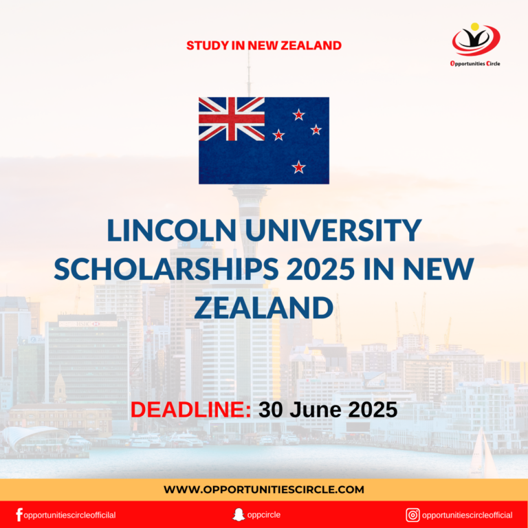 Lincoln University Scholarships 2025 in New Zealand