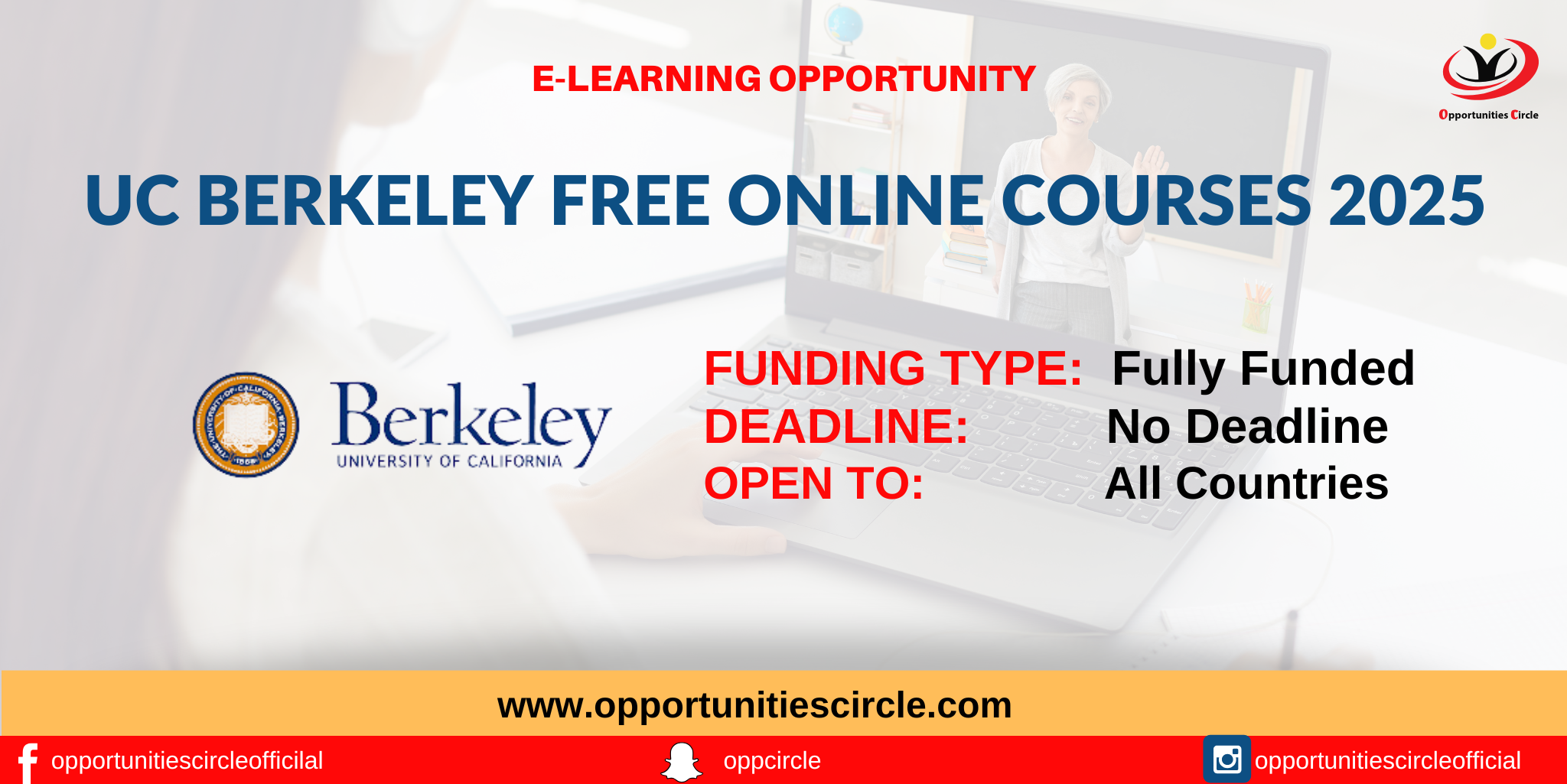 UC Berkeley Free Online Courses 2025 Opportunities Circle
