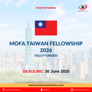 MOFA Taiwan Fellowship 2026