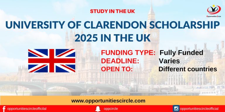 University of Oxford Clarendon Scholarship