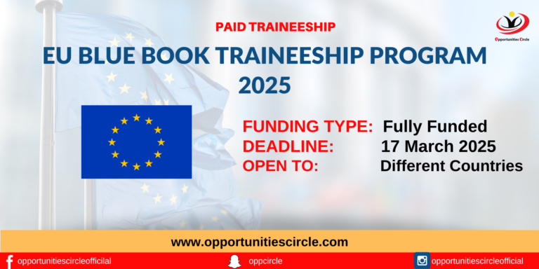 EU Blue Book Traineeship Program 2025