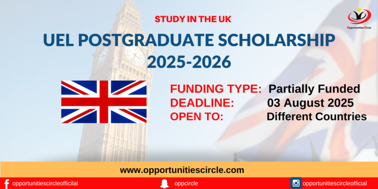 UEL Postgraduate Scholarship 2025-2026