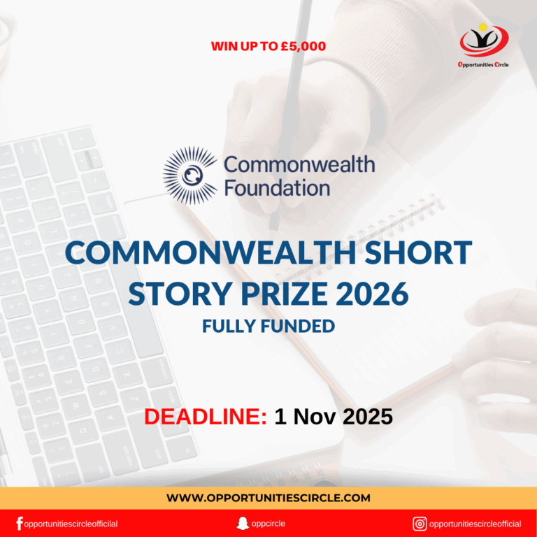 Commonwealth Short Story Prize 2026