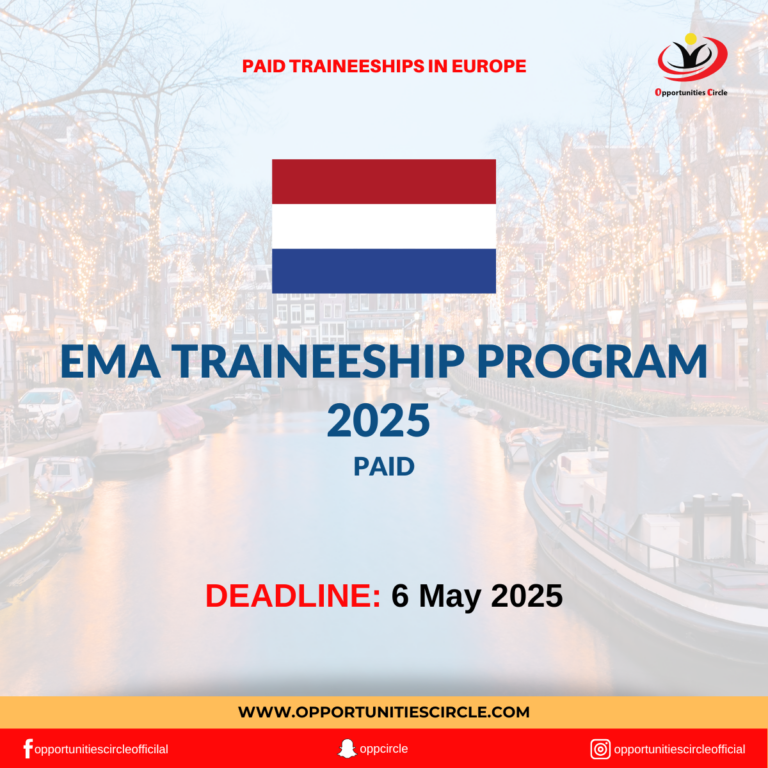 EMA Traineeship Program 2025