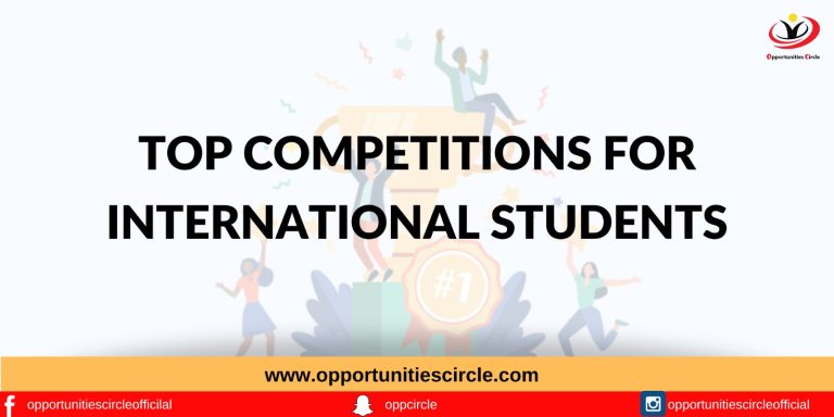 Top Competitions for International Students