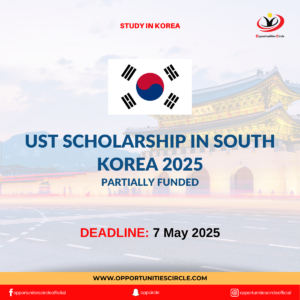 UST Scholarship in South Korea 2025