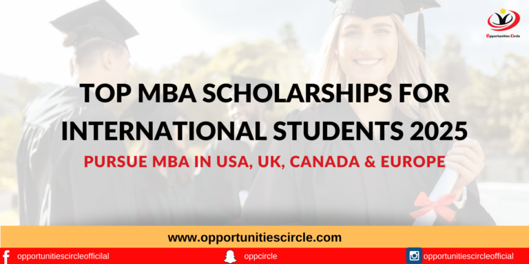 Top MBA Scholarships for International Students 2025