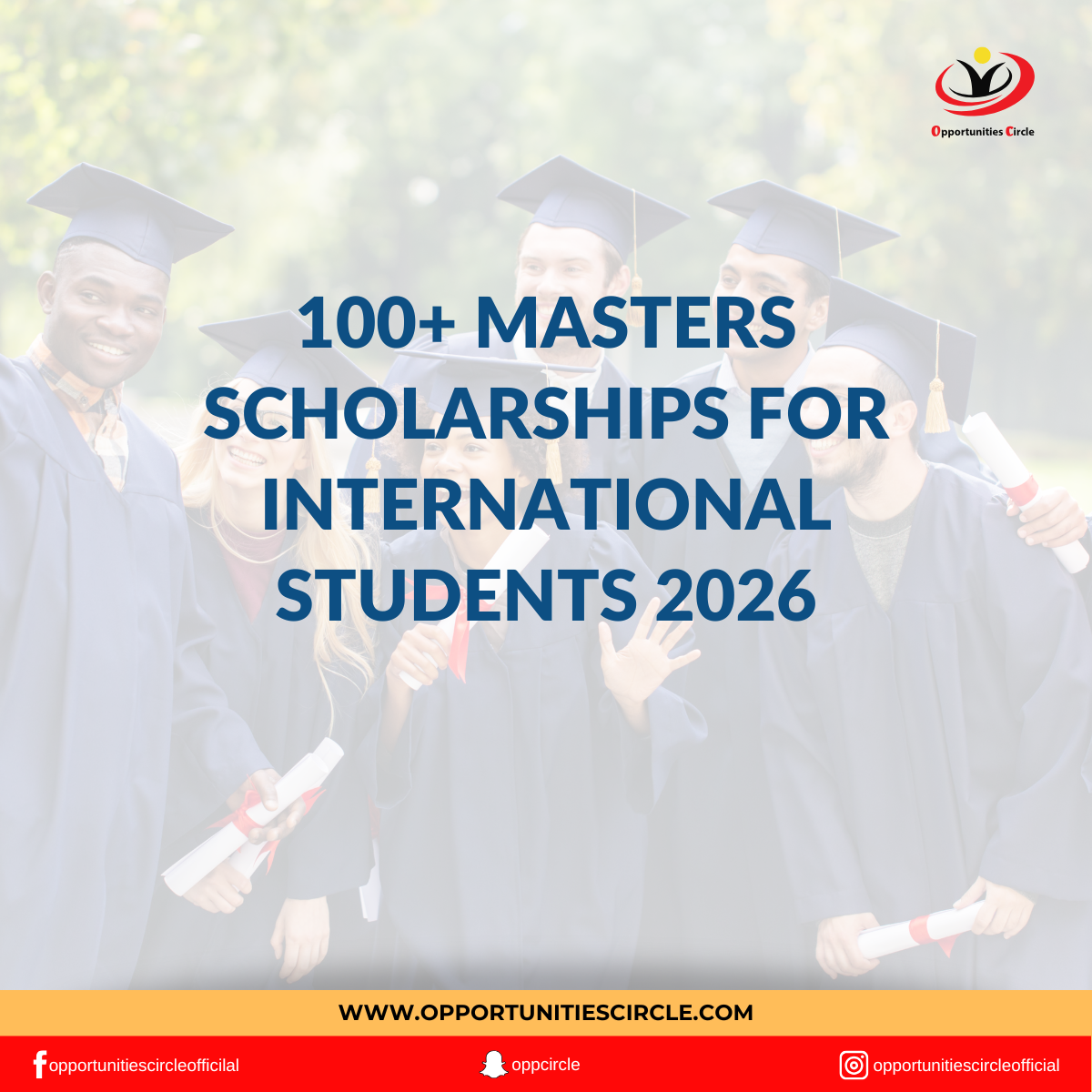 100+ Masters Scholarships for International Students 2026 ...