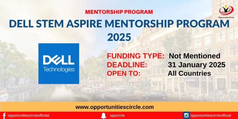 Dell STEM Aspire Mentorship Program 2025