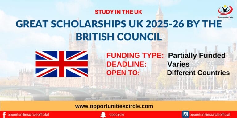 GREAT Scholarships UK 2025-26