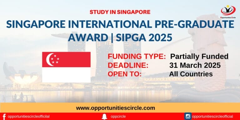 Singapore International Pre-Graduate Award 2025